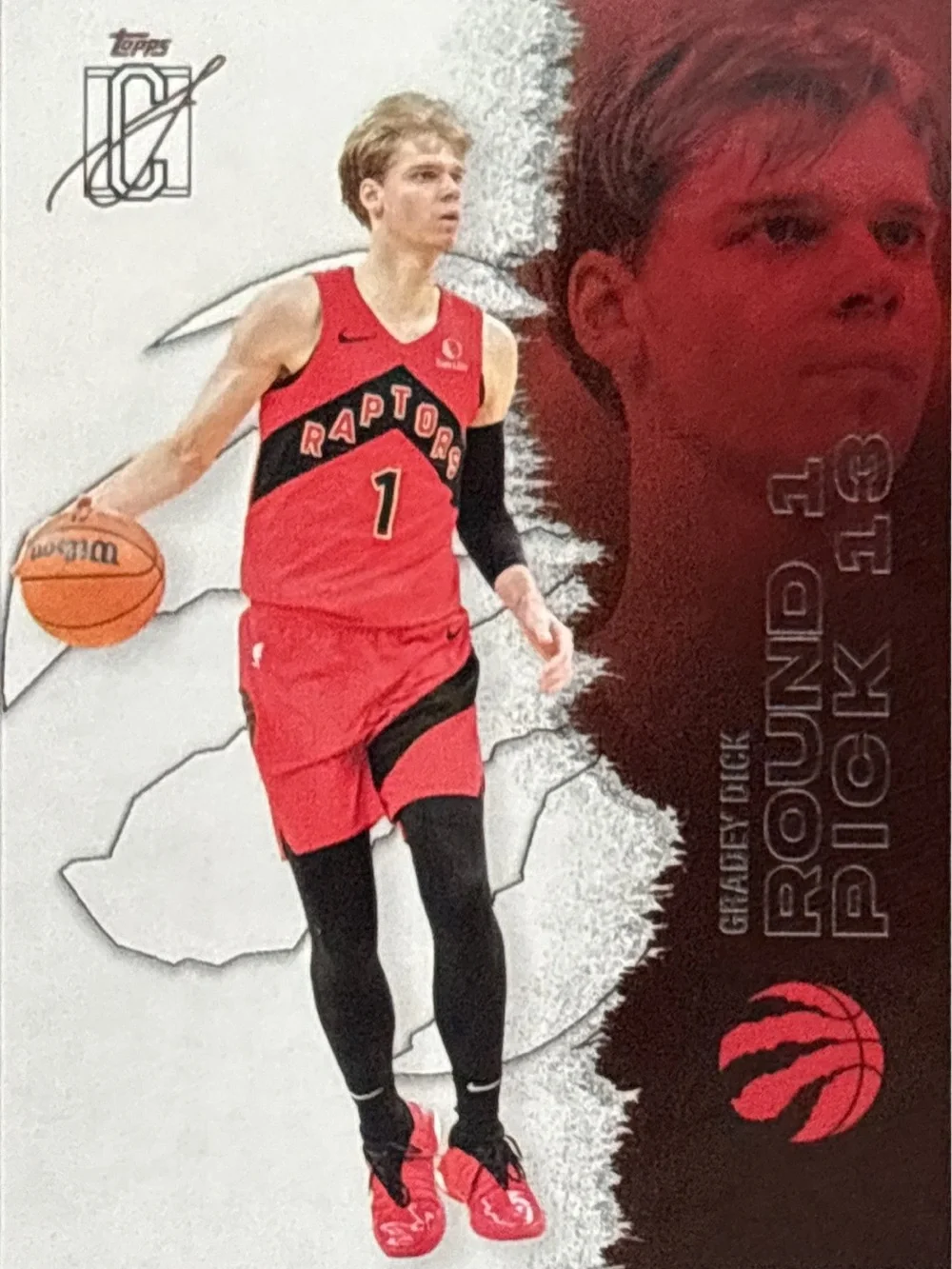 Topps Toronto Raptors Grady Dick Basketball Trading Card
